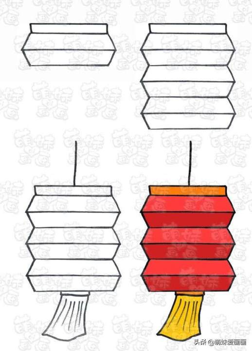 灯的简笔画