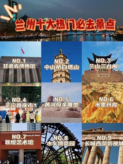 兰州旅游攻略 兰州攻略自助游攻略