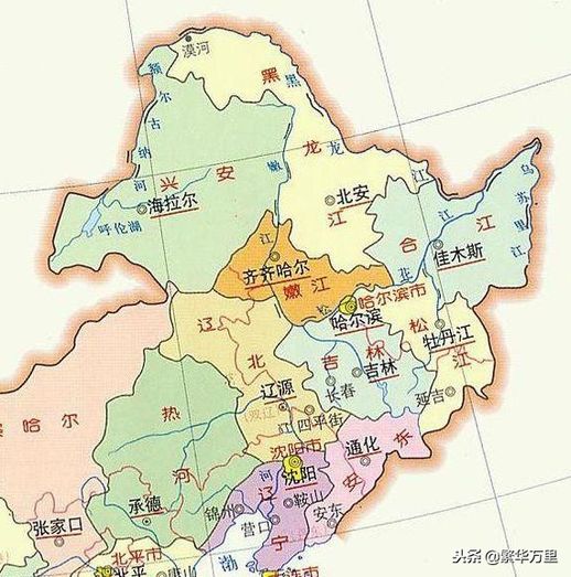 东北三省简述日本占领东北三省的省份