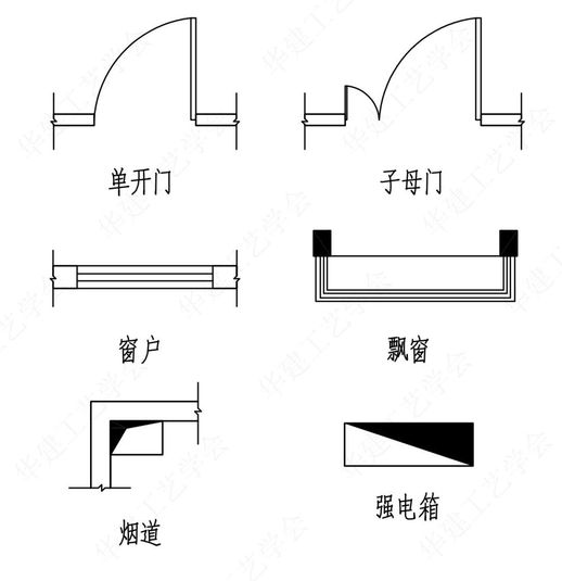 建筑平面图怎么画(房子平面图简单画法)