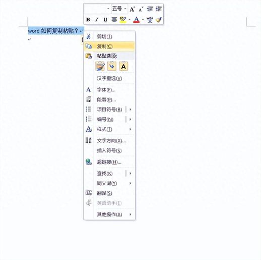 word无法复制粘贴 复制粘贴不了怎么解决